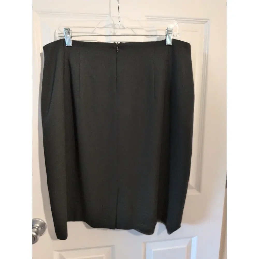 Nygard Collection black pencil Shirt - Size 16